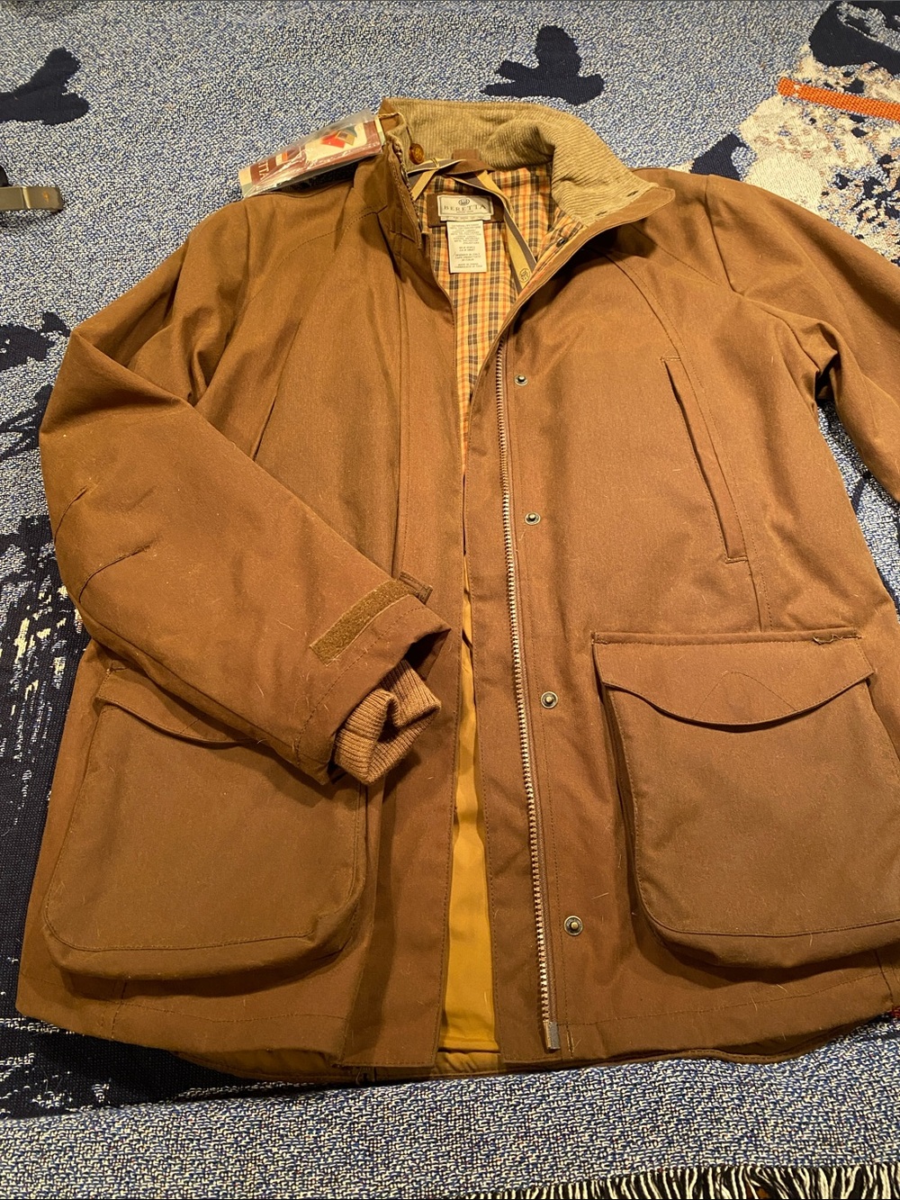 Men's Brown Field Jacket with Insulated Liner